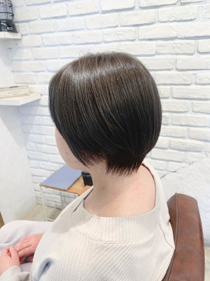丸みショートスタイル
