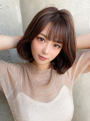 大人ボブ/ショートボブ/30代40代50代/ネビージュ