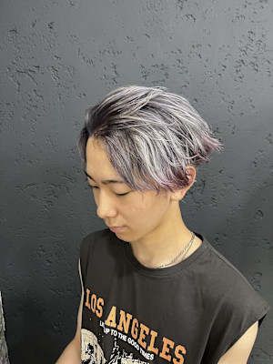 メンズデザインカラー・アイロンセット池袋／池袋東口店