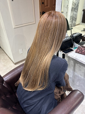 シークレットハイライト×ベージュ