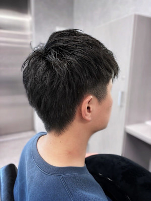 メンズ刈り上げショート