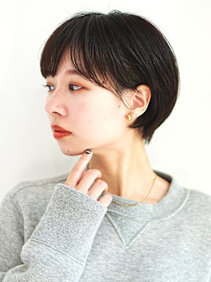 大人丸みショート