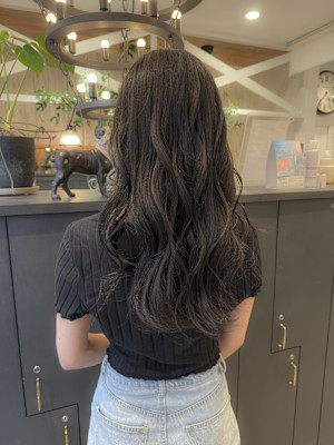 グレージュ/透明感カラー/レイヤーカット/韓国/越谷　