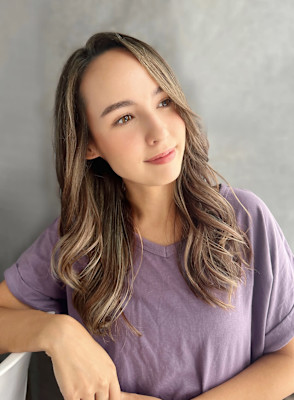 20代30代40代　セミウェットかきあげリバースカール