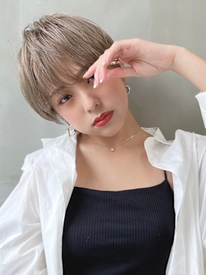 【SOURCE】小顔マッシュショート