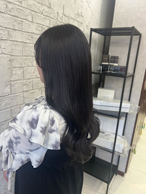 20代30代艶髪ダークバイオレットカラー池袋