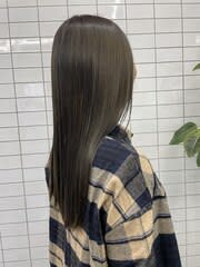 ブリーチあり☆深めグレージュ