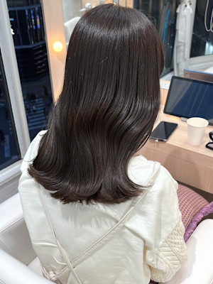 【中澤】くすみ感　艶髪グレージュ