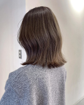 【rizu】グレージュ/オリーブベージュ/赤みなしカラー