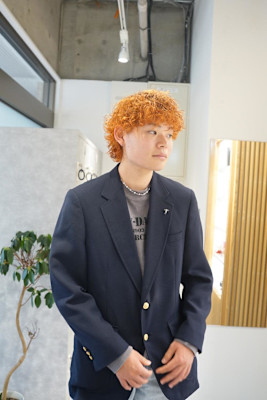 【Daichi】#メンズパーマ#ブリーチ