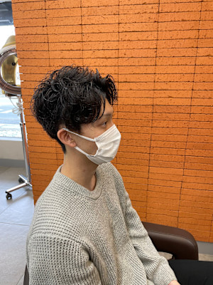 メンズパーマ/ツイストスパイラルパーマ/ツイストパーマ