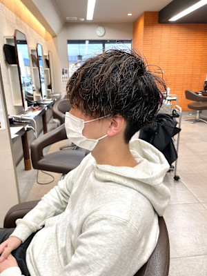 メンズパーマ/ツイストスパイラルパーマ/ツイストパーマ