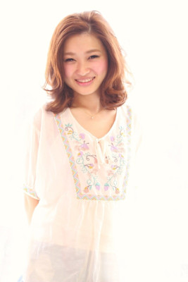 ふわっとクシャっとしたワンレンデジキュア