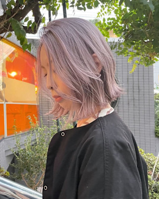 ラベンダーミルクティー_ホワイトブロンド