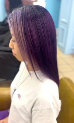 フェイスフレーミング×バイオレット