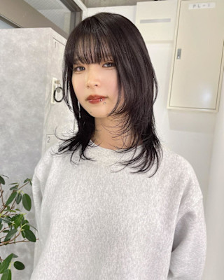 【rizu】シルバーグレー/レイヤー/グレージュ