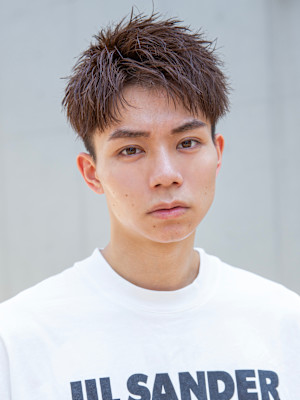 【小久保style】メンズカットツーブロックツイストウルフ