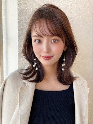 ネビージュ/ボブルフ/レイヤーカット/結べるボブ