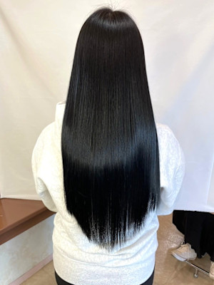 【MICHI 富田店 古作蓮】縮毛矯正　髪質改善ストレート