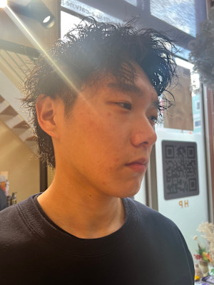 　ツイストスパイラルパーマ