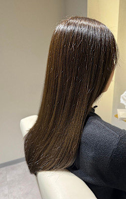 こっくりベージュ×ロング 『銀座/個室』