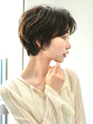 大人ショートパーマ