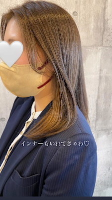 さりげないインナーカラー《ARCH CHIAKI》