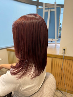 Flan hair 箱崎店×ロング