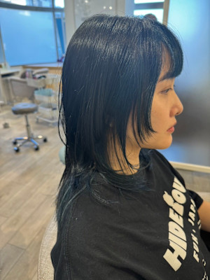 Flan hair 箱崎店×ロング