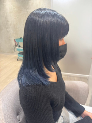 Flan hair 箱崎店×ロング