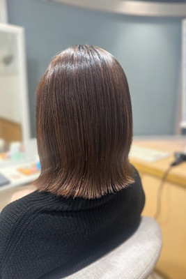 Flan hair 箱崎店×ミディアム