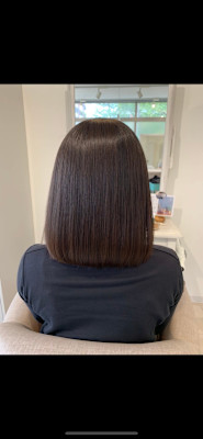 Flan hair 箱崎店×ミディアム