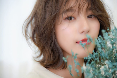 Flan hair 箱崎店×ミディアム