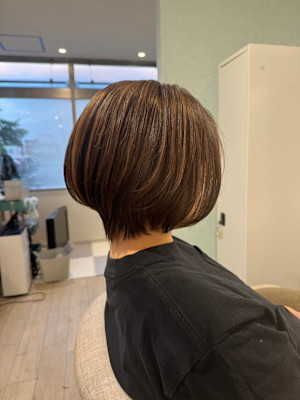 Flan hair 箱崎店×ショート