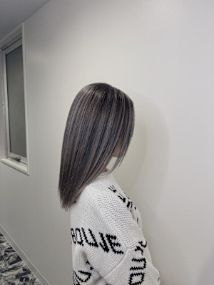 エクステ外してバレイヤージュ！