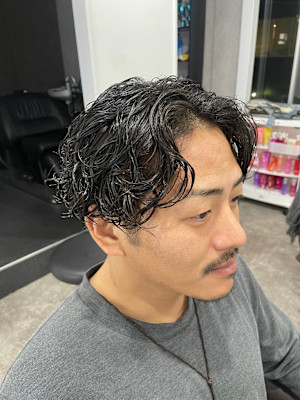 スパイラルパーマ