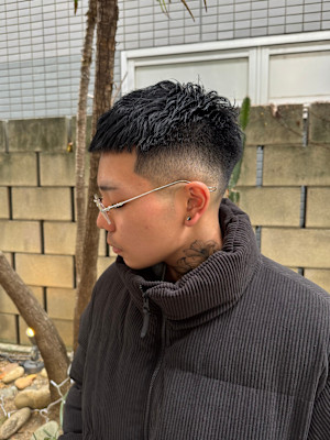 スキンフェード/パーマ/クロップ/バーバー/メンズサロン