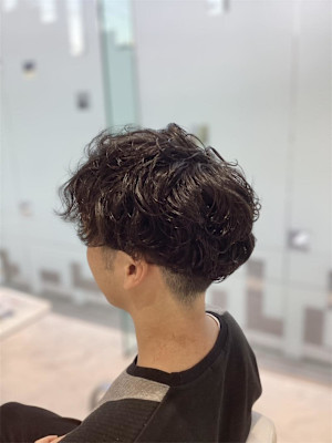 スパイラルパーマ／メンズパーマ／スタンダードパーマ