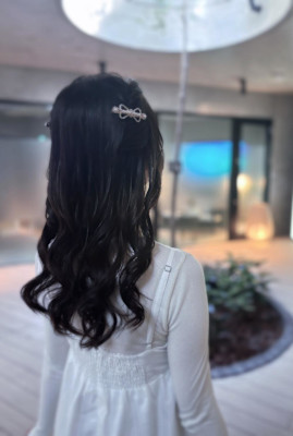 ふわふわハーフツイン