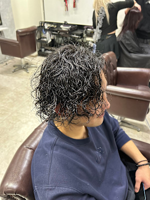 メンズパーマ  スパイラルパーマ