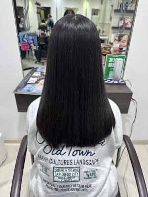 10代　髪質改善