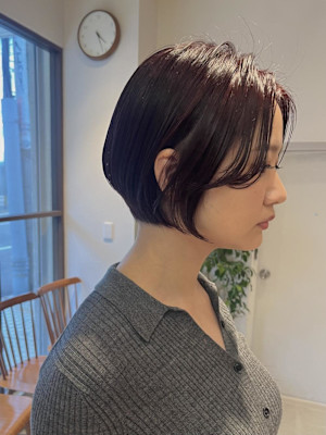 ボルドーカラー