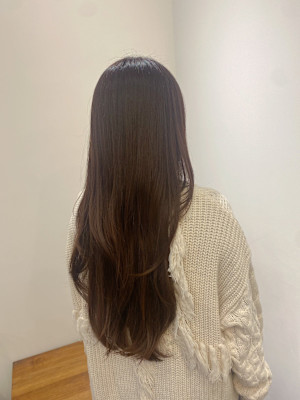 池袋/カラー/髪質改善/ブラウンカラー/暖色カラー