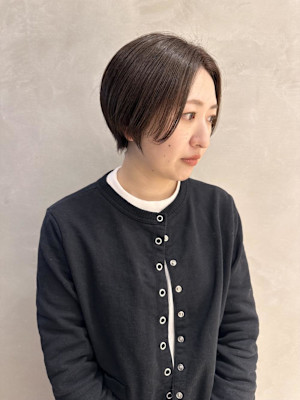 ショート/顔まわり/ハンサムショート/オージュア