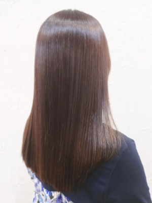 【Flor_戸塚】*髪質改善カラー＋バーガンディブラウン*