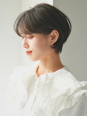 大人丸みショート