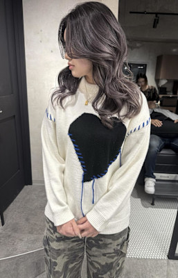 ★ラベンダーシルバーのエアタッチバレ★