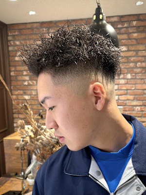 【大村指名】メンズカット/フェード/ツイストパーマ