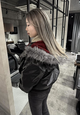 ★顔周り＆襟足筋感しっかりバレイヤージュ★