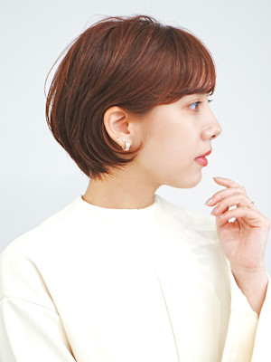 大人丸みショート